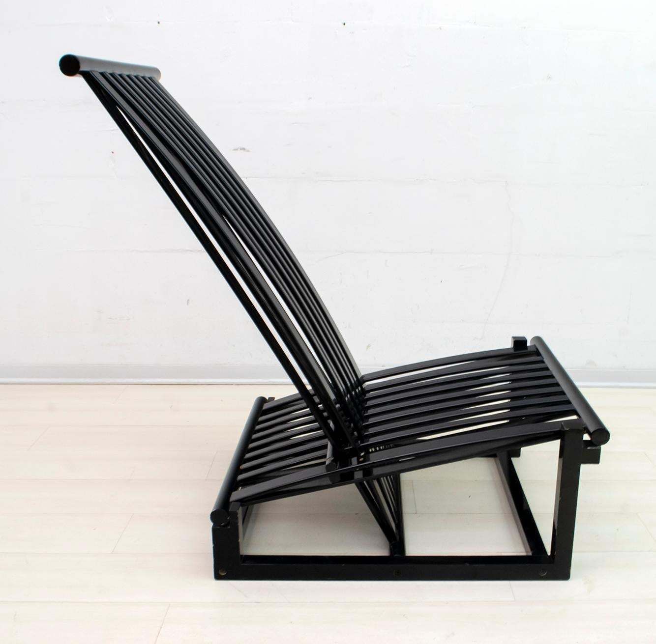 Carlo Pagella Mid Century Modern Italian Relax Armchair For Romanutti, 1970s photo furniture