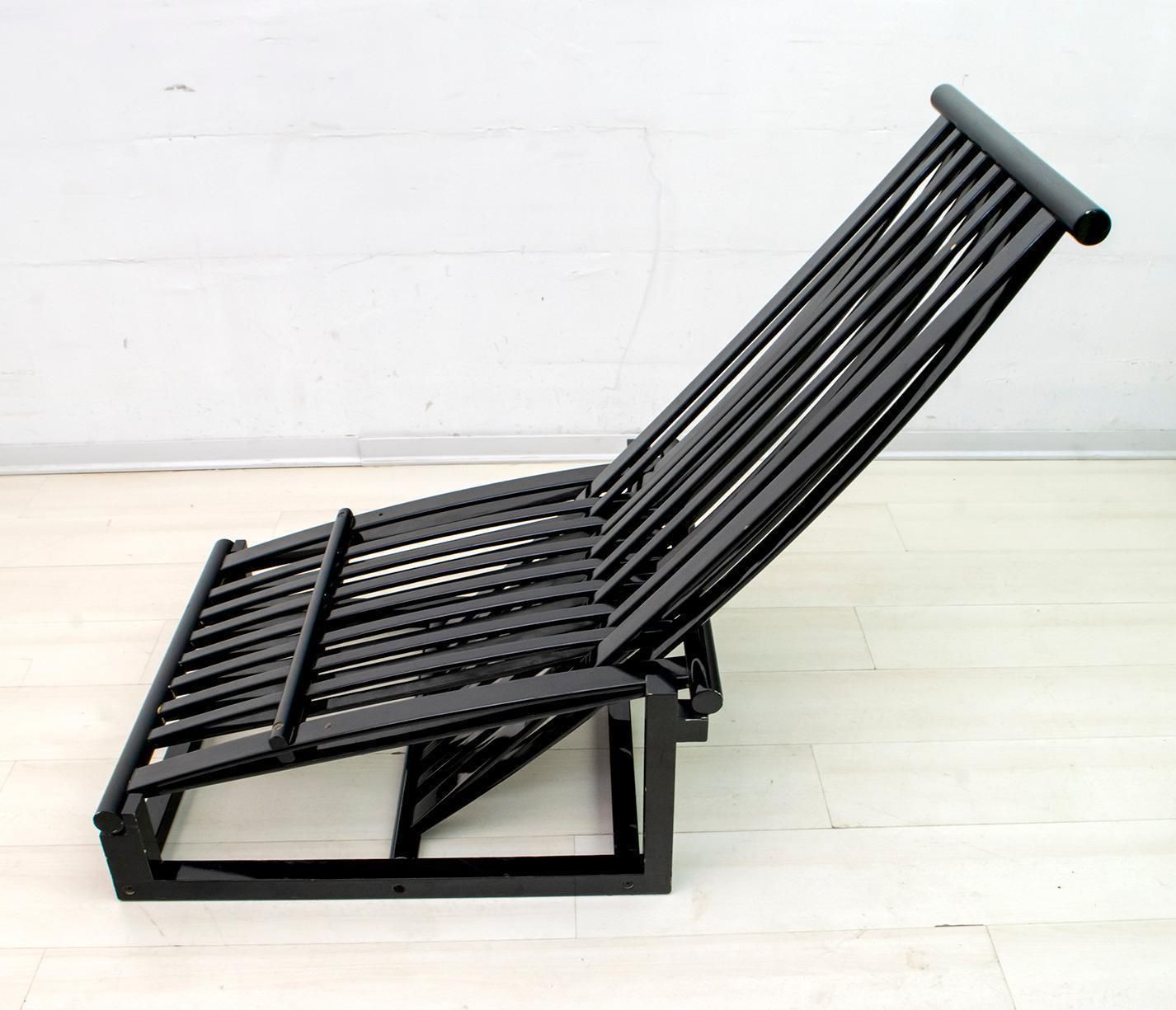 Carlo Pagella Mid Century Modern Italian Relax Armchair For Romanutti, 1970s photo for sale