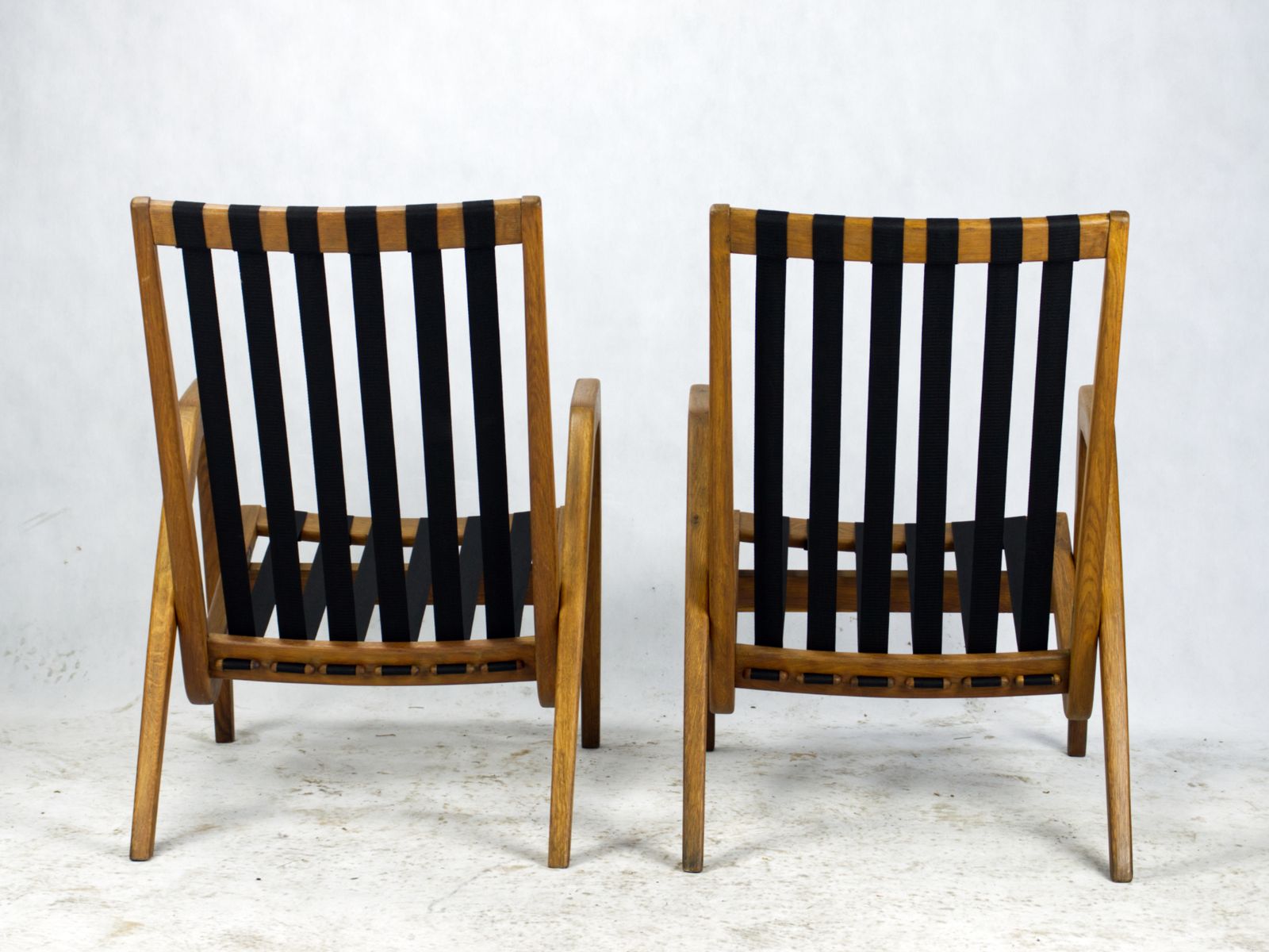 Mid Century Armchairs / Easy Chairs By Jan Vanek For Uluv Czechoslovakia 1950s photo buy