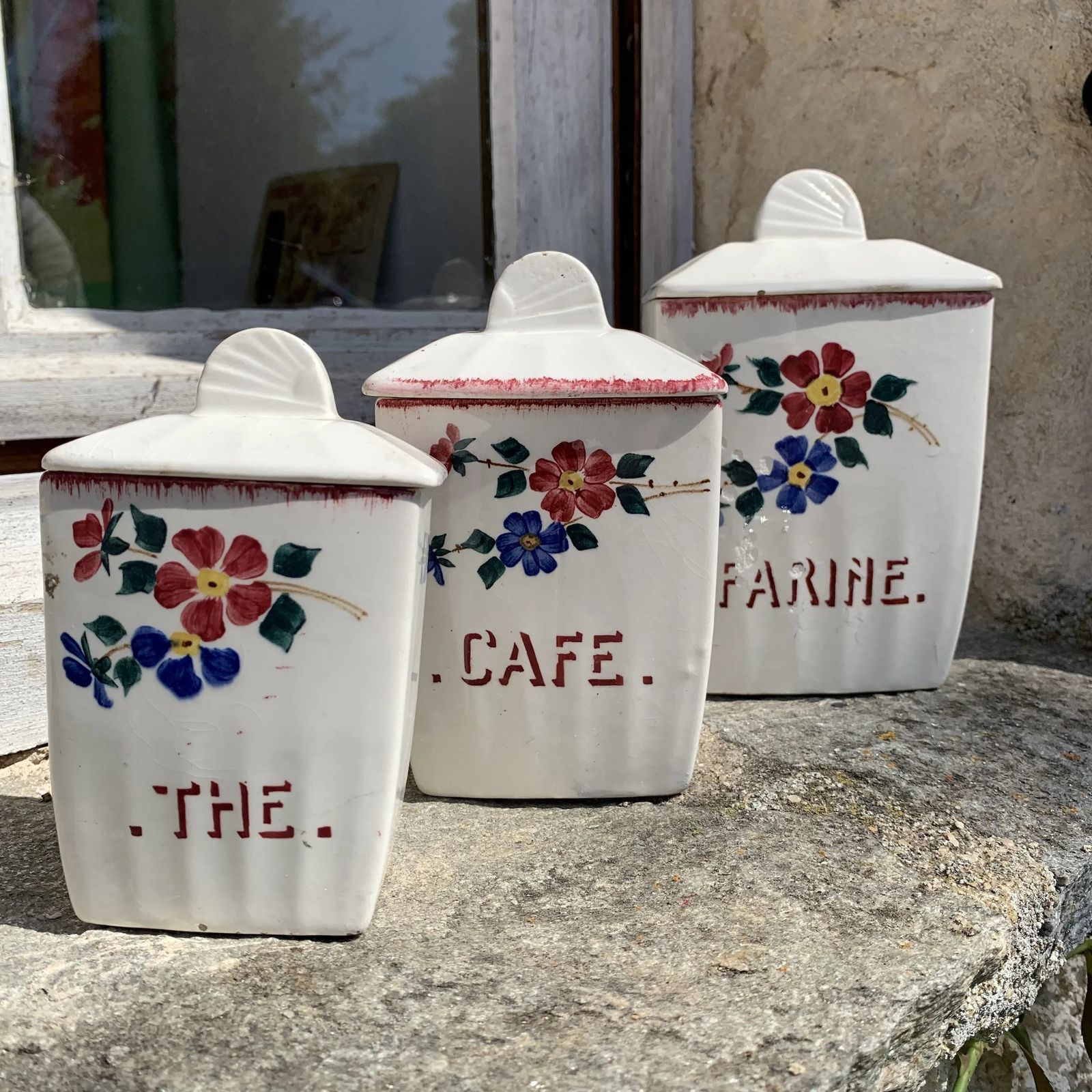 1920s French Kitchen Storage Jars photo furniture