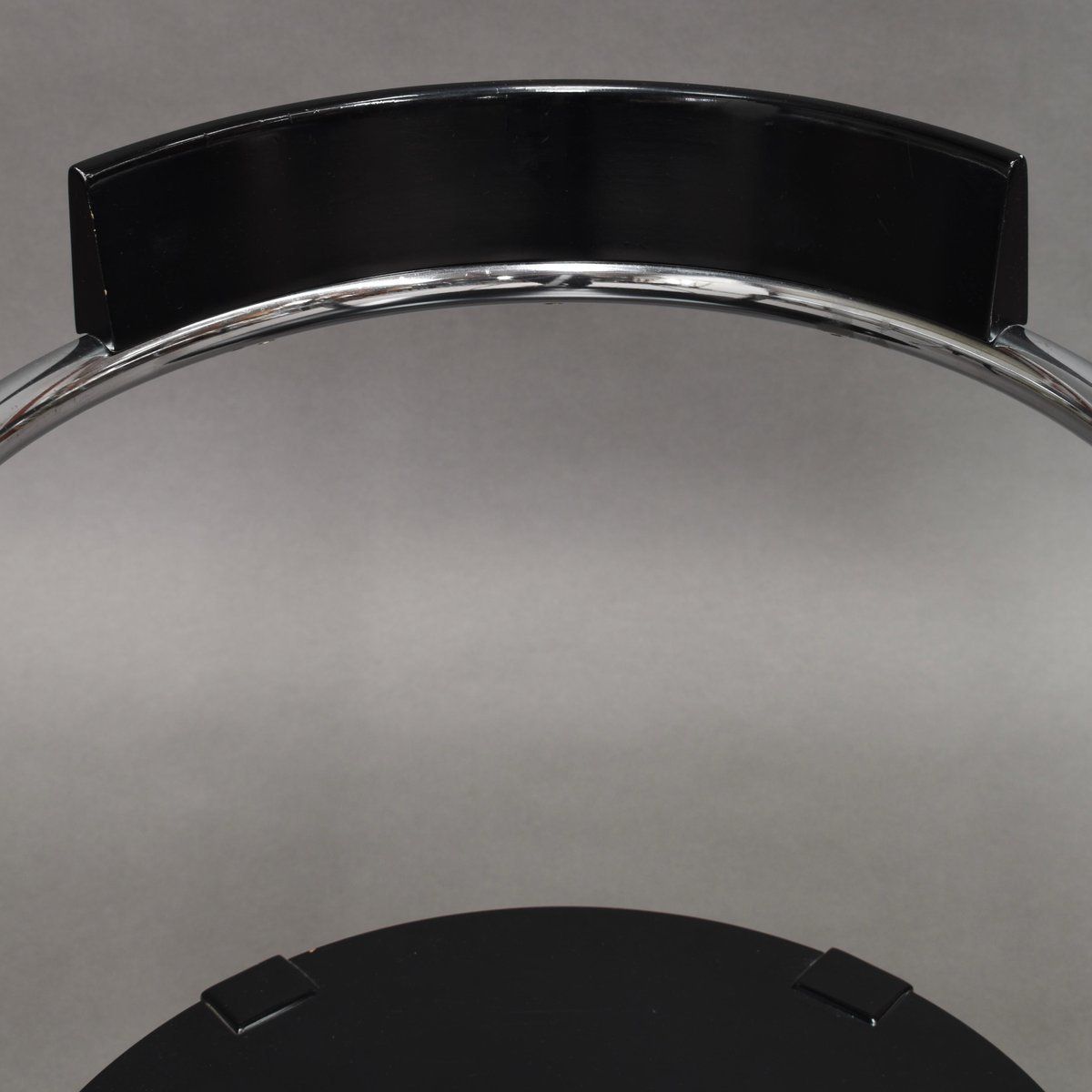 Furniture Italian Chrome Dining Chairs By David Palterer For Zanotta, 1980s, Set Of 2 photo