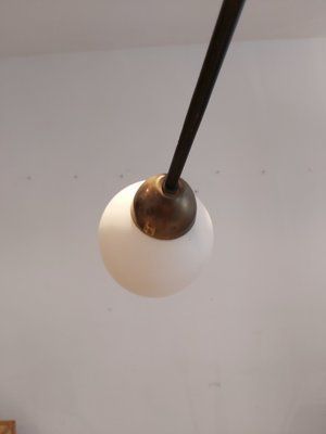 Vintage 16 Light Chandelier In The Style Of Stilnovo photo vinterior
