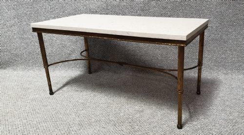 French Gilt Coffee Table C.1920 photo Furniture