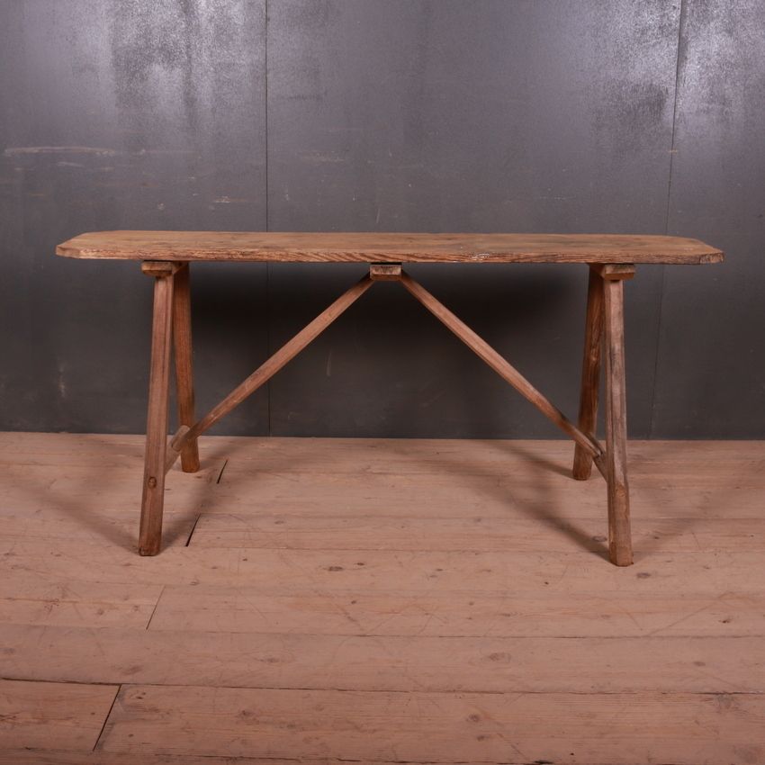 French Trestle Table photo for sale