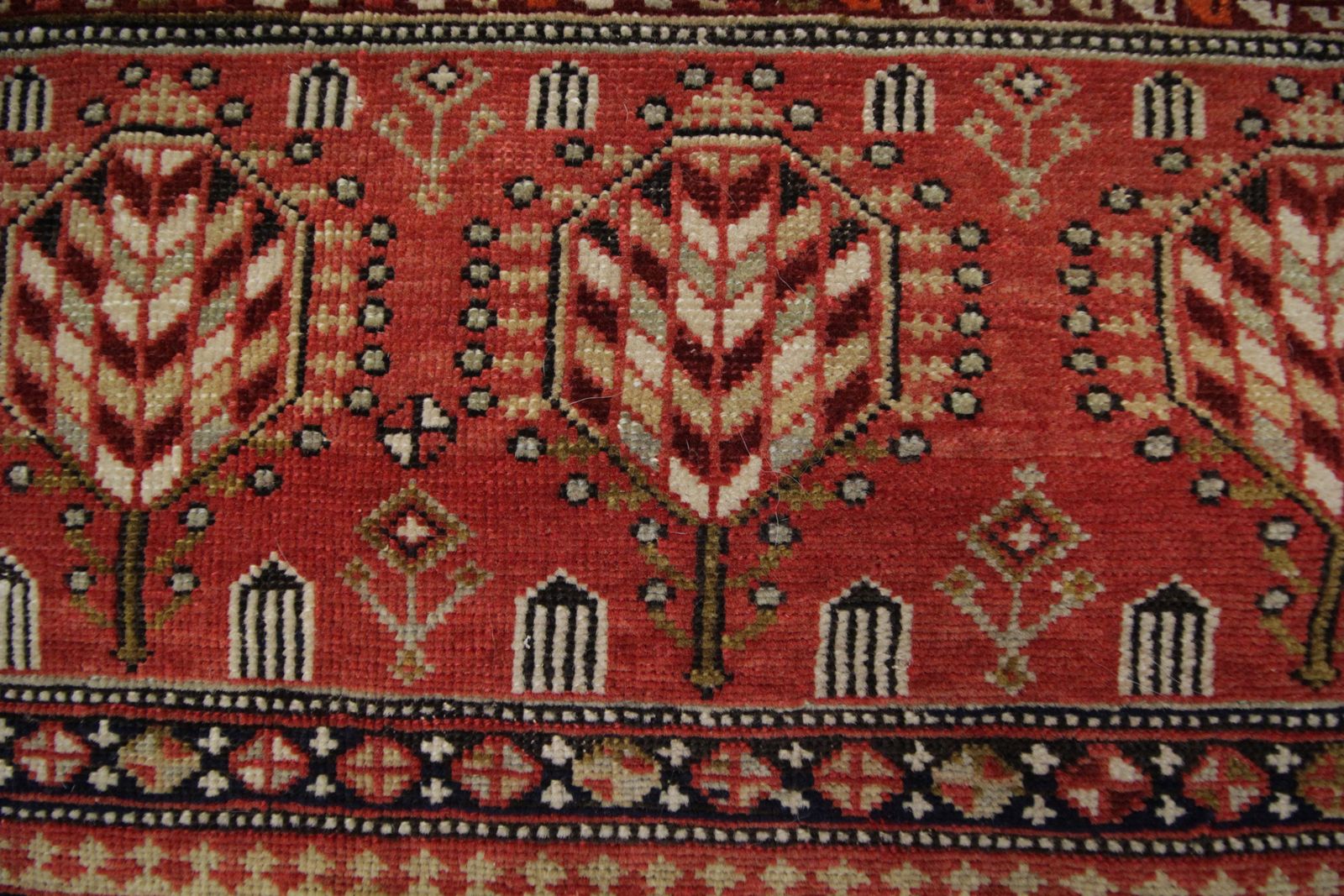 Fine Collectable Antique Carpet Caucasian Shirvan Rug, Geometric Design Wool Rug 128x188cm photo buy
