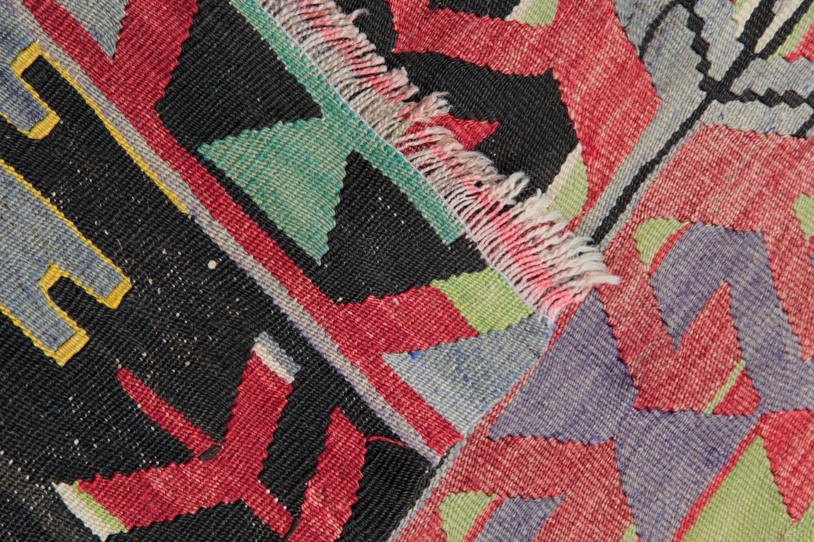 Antique Rugs Uk, Turkish Kilim Rugs For Sale, Geometric Anatolian Runners 154 X 288 Cm photo buy