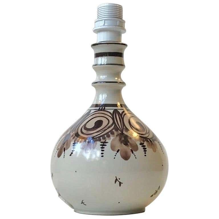 Vintage Pottery Table Lamp By Rosenthal, Germany, 1970s photo furniture
