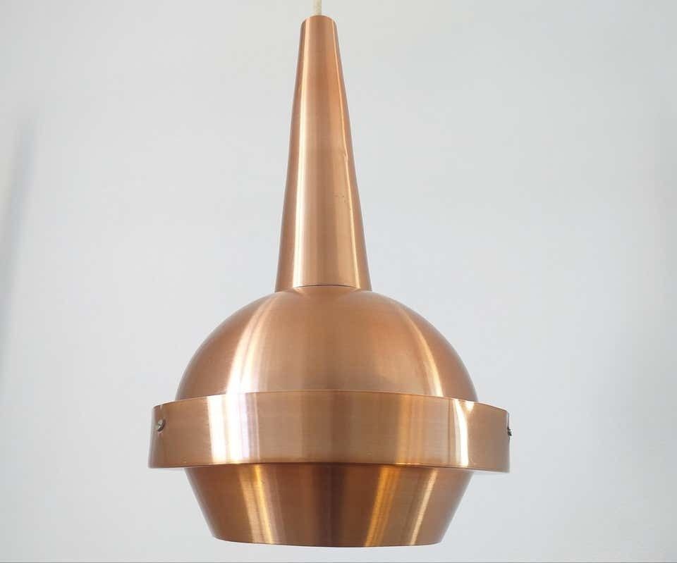 Mid-century hanglamp, Denemarken, jaren 1970 photo vintage
