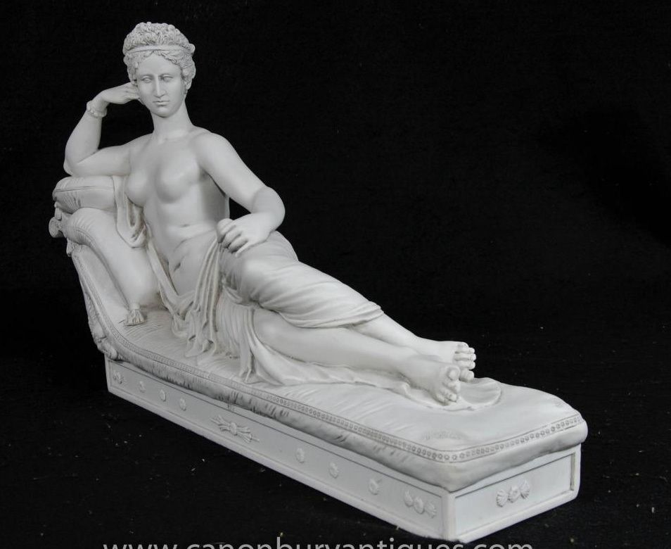 Italian Reclining Venus Nude Female By Canova Paolina Borgheses Victorious photo furniture