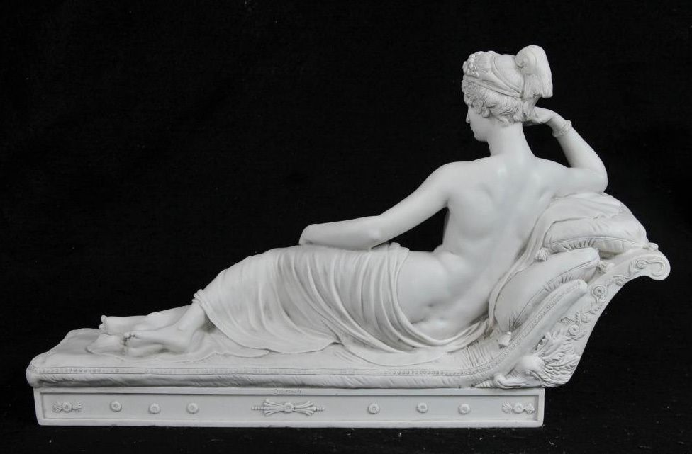 Italian Reclining Venus Nude Female By Canova Paolina Borgheses Victorious photo buy