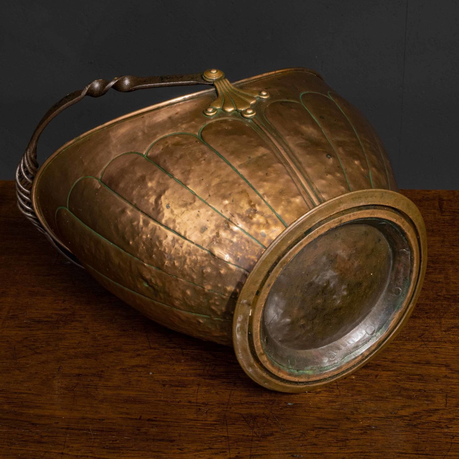 Victorian Copper Coal Helmet photo 560.0