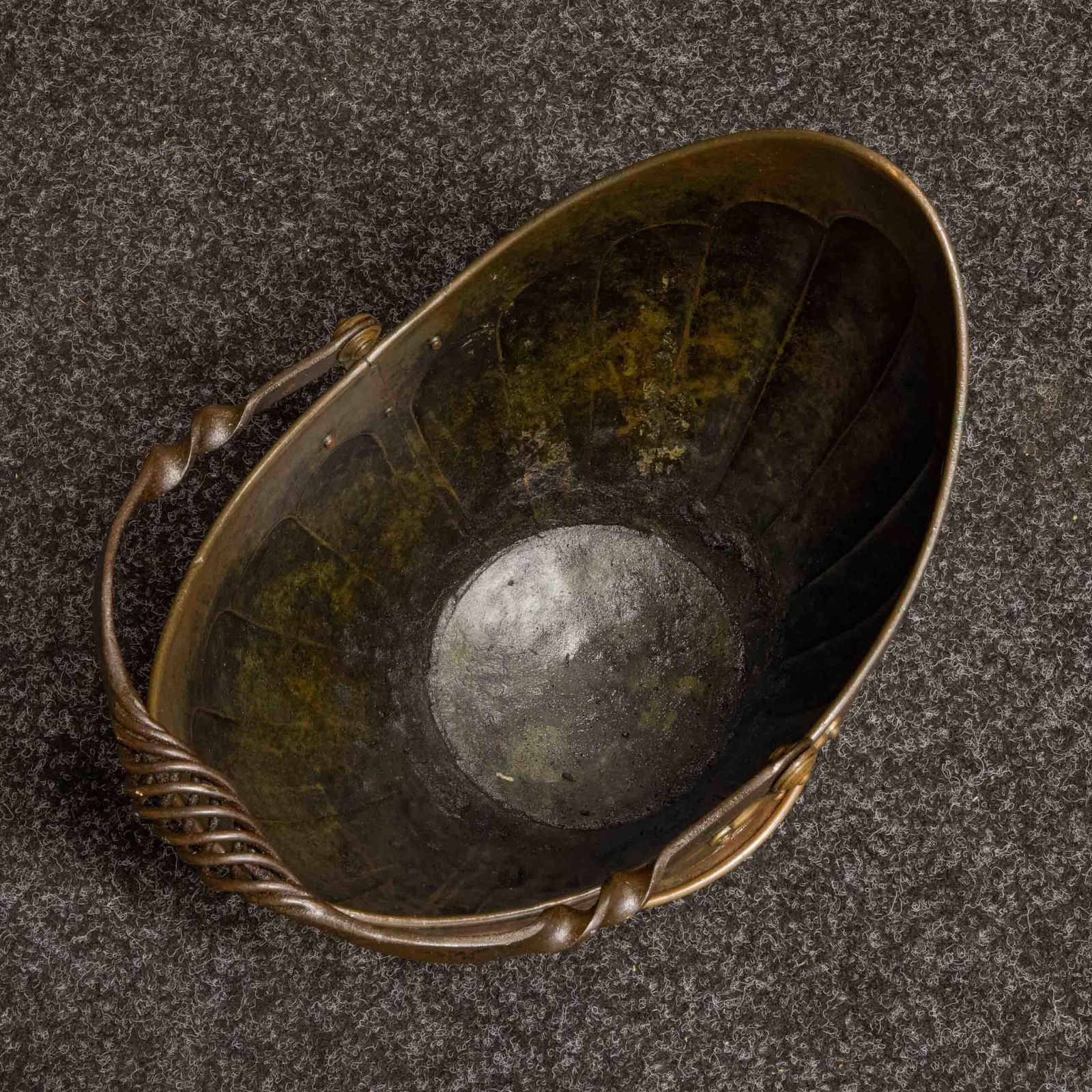 Victorian Copper Coal Helmet photo buy