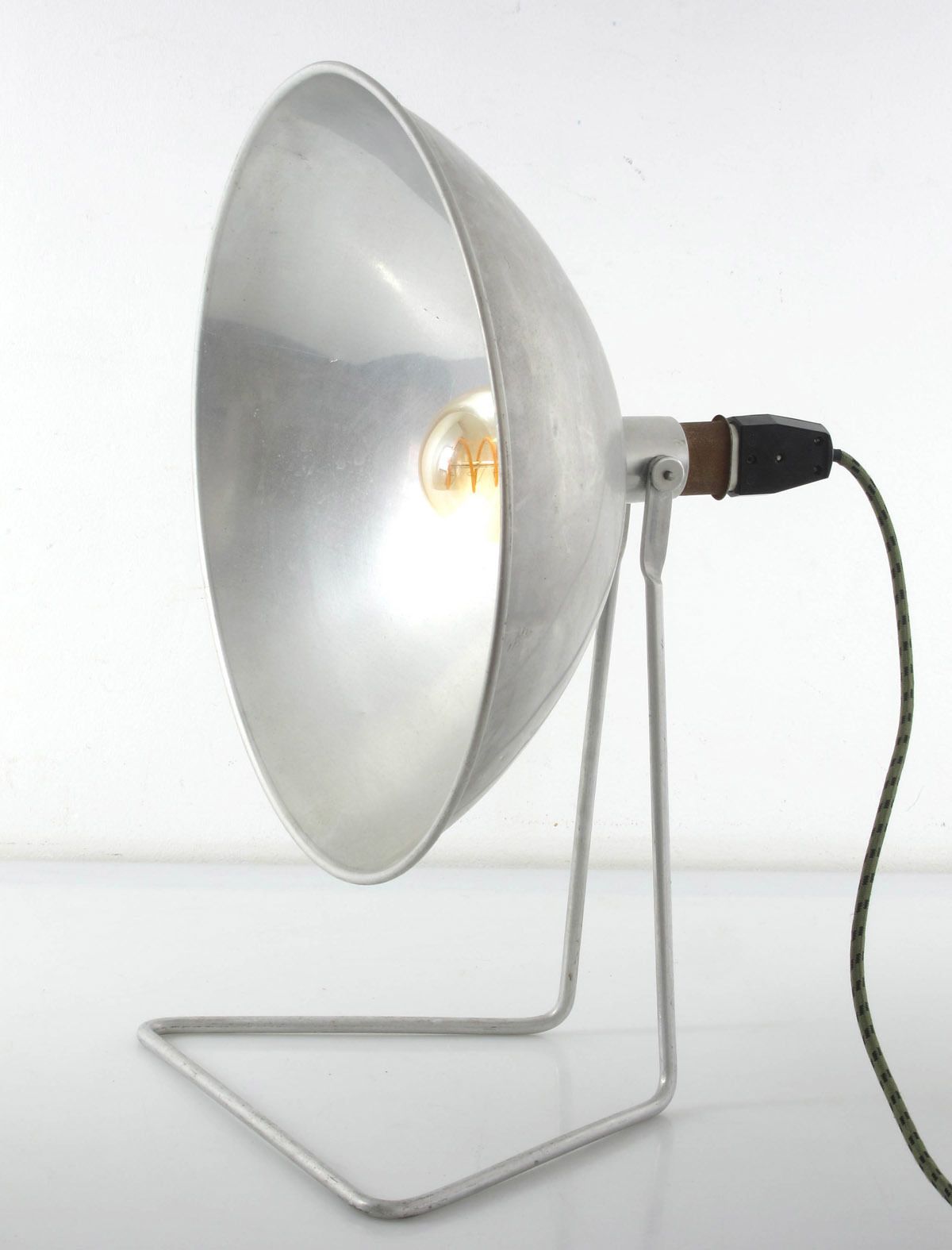 Grote Franse Aluminium Tafellamp photo Verlichting