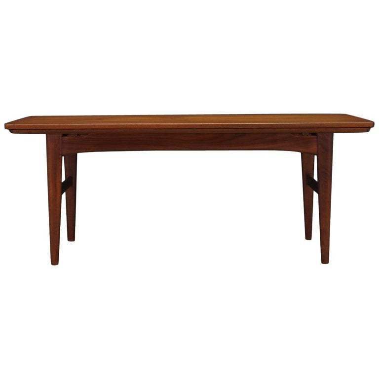 Coffee Table Retro Teak 60 70 Vintage