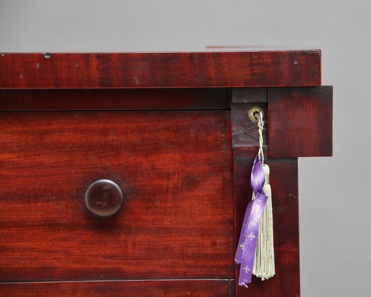 photo furniture 19th Century Mahogany Wellington Chest