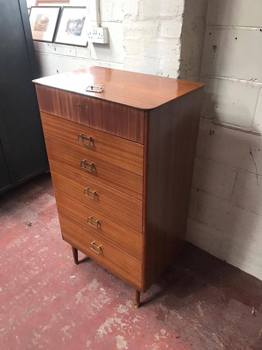 Mid Century Teak Chest Of Drawers From Austinsuite, 1960s photo furniture