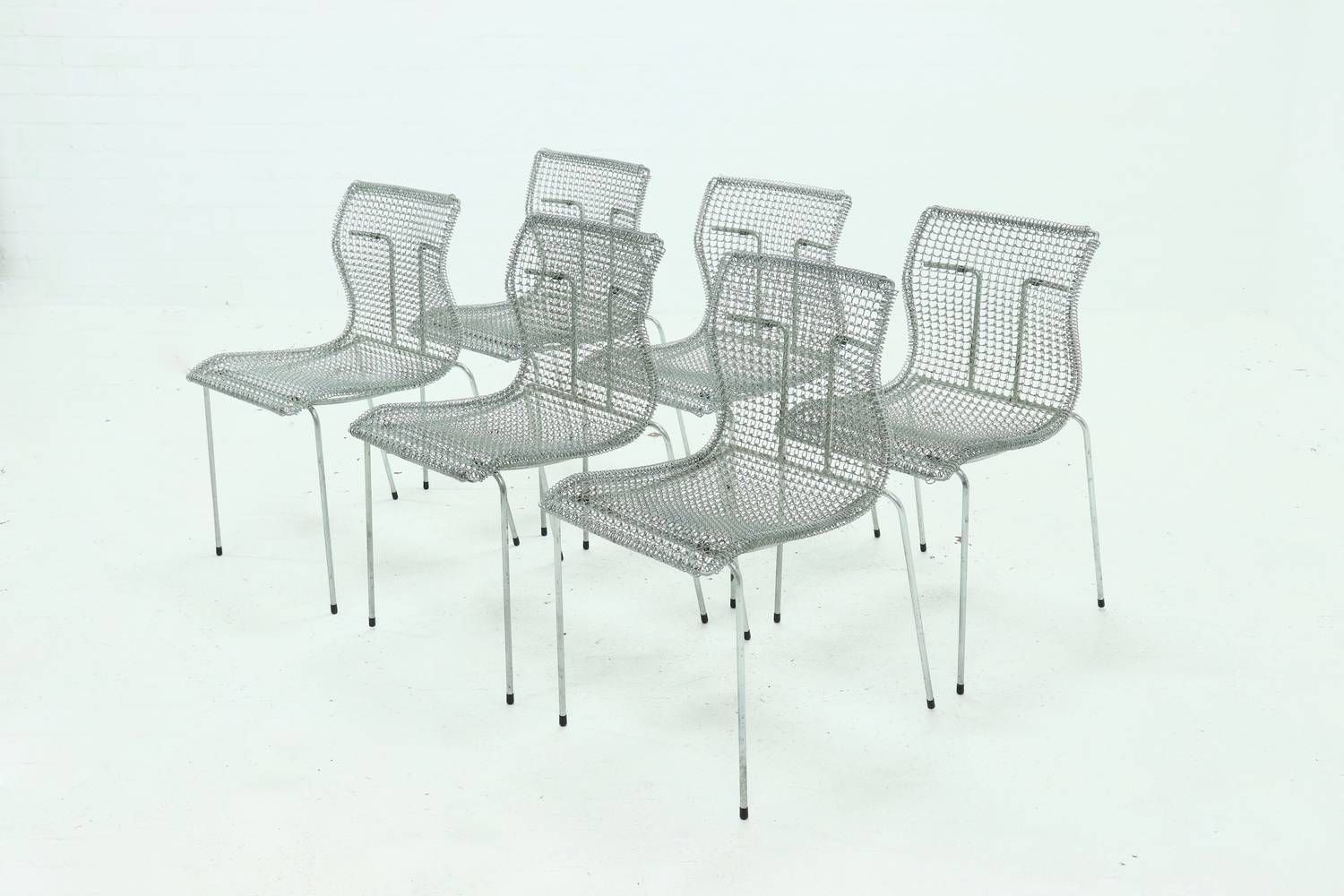 Set Of 6 Dining Chairs By Niall O'flynn For 'T Spectrum, 1997 photo furniture