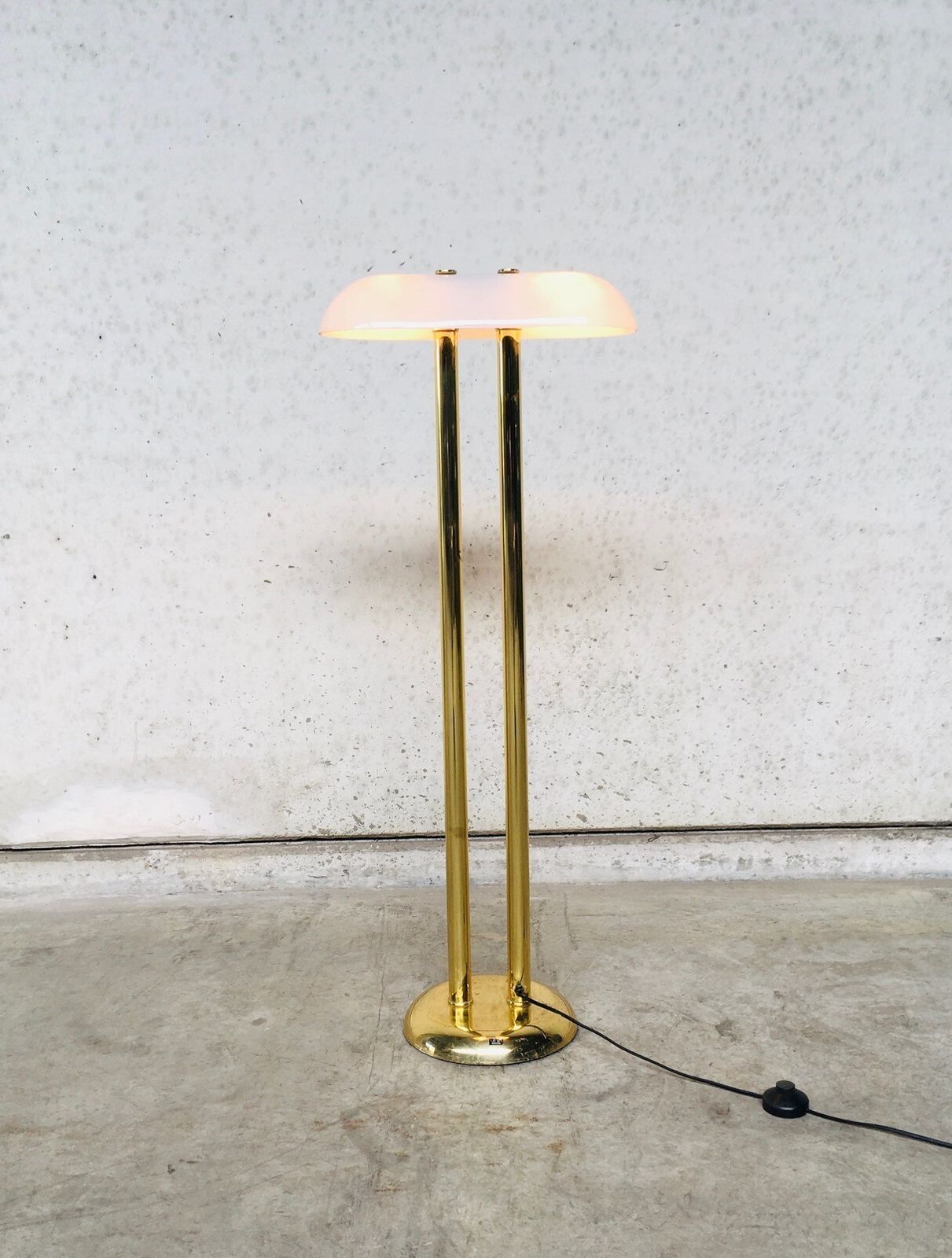 Midcentury Modern Design Floor Lamp By Vibia Spain 1970s