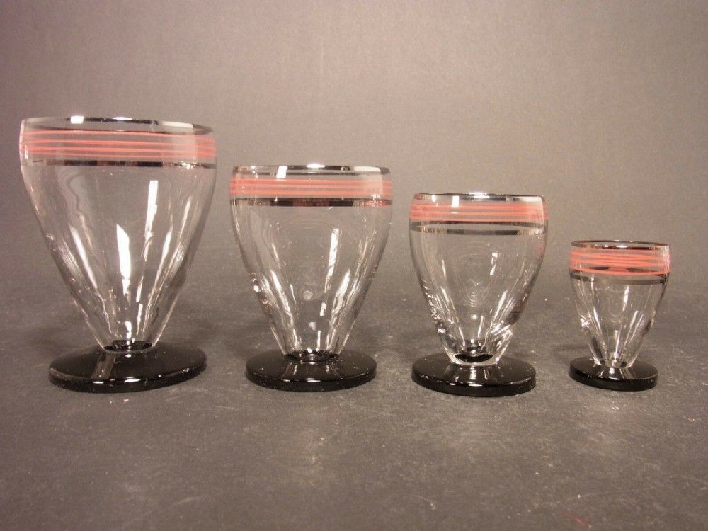 German Art Deco Decanter Set C1930 photo 420.0