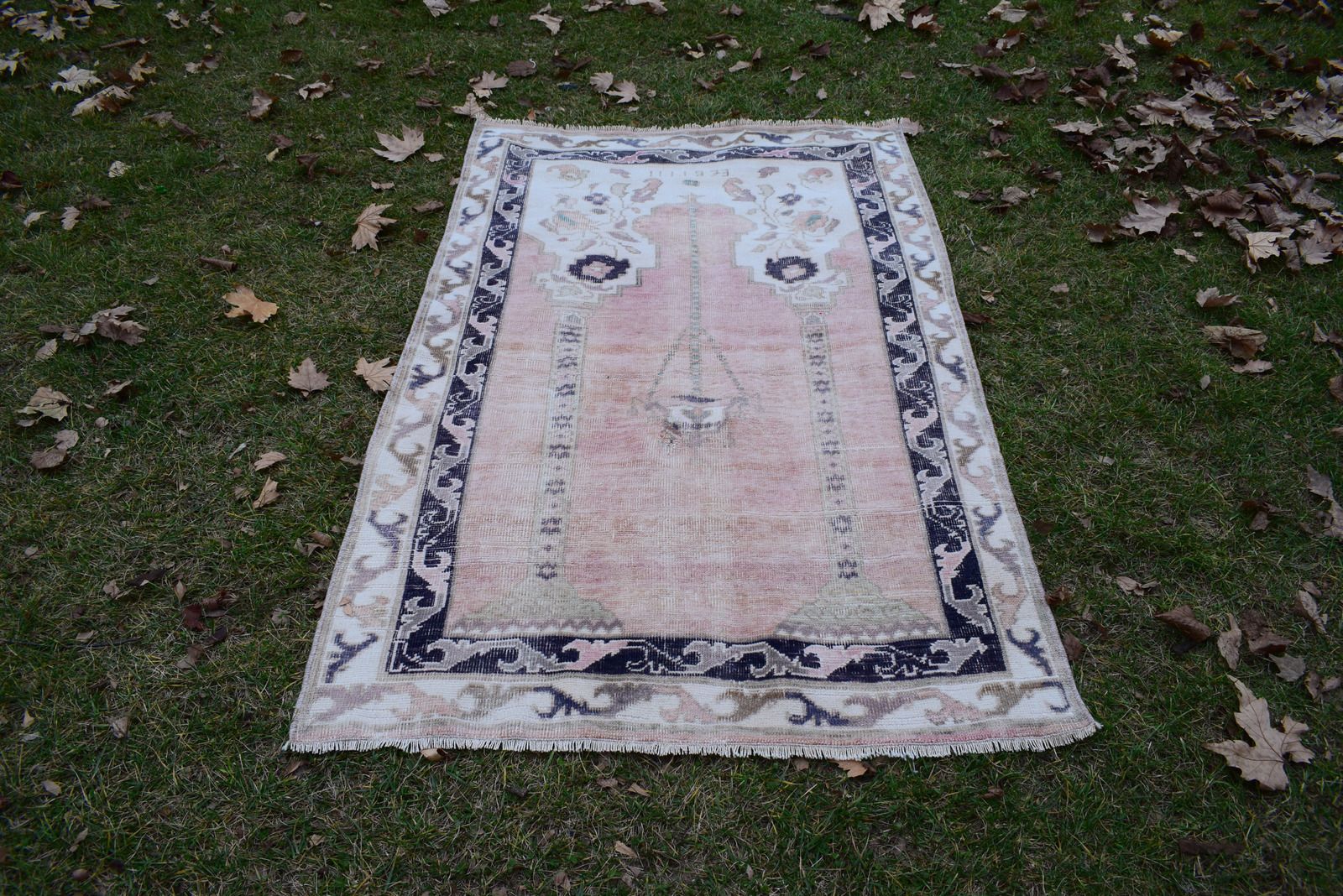 Decorative Turkish Soft Muted Color Oushak Living Room Rug 3'6" X 5'8" photo furniture
