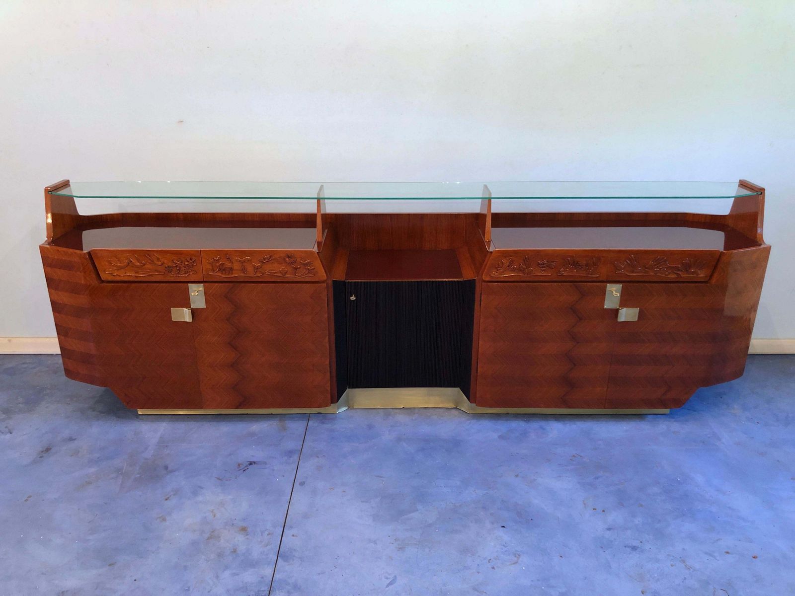 Italian Midcentury Sideboard Manufactured By Consorzio Esposizioni Mobili Cantù photo 7555.0