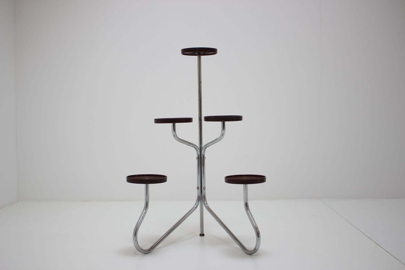 Mid Century Flower Stand, Czechoslovakia. photo furniture