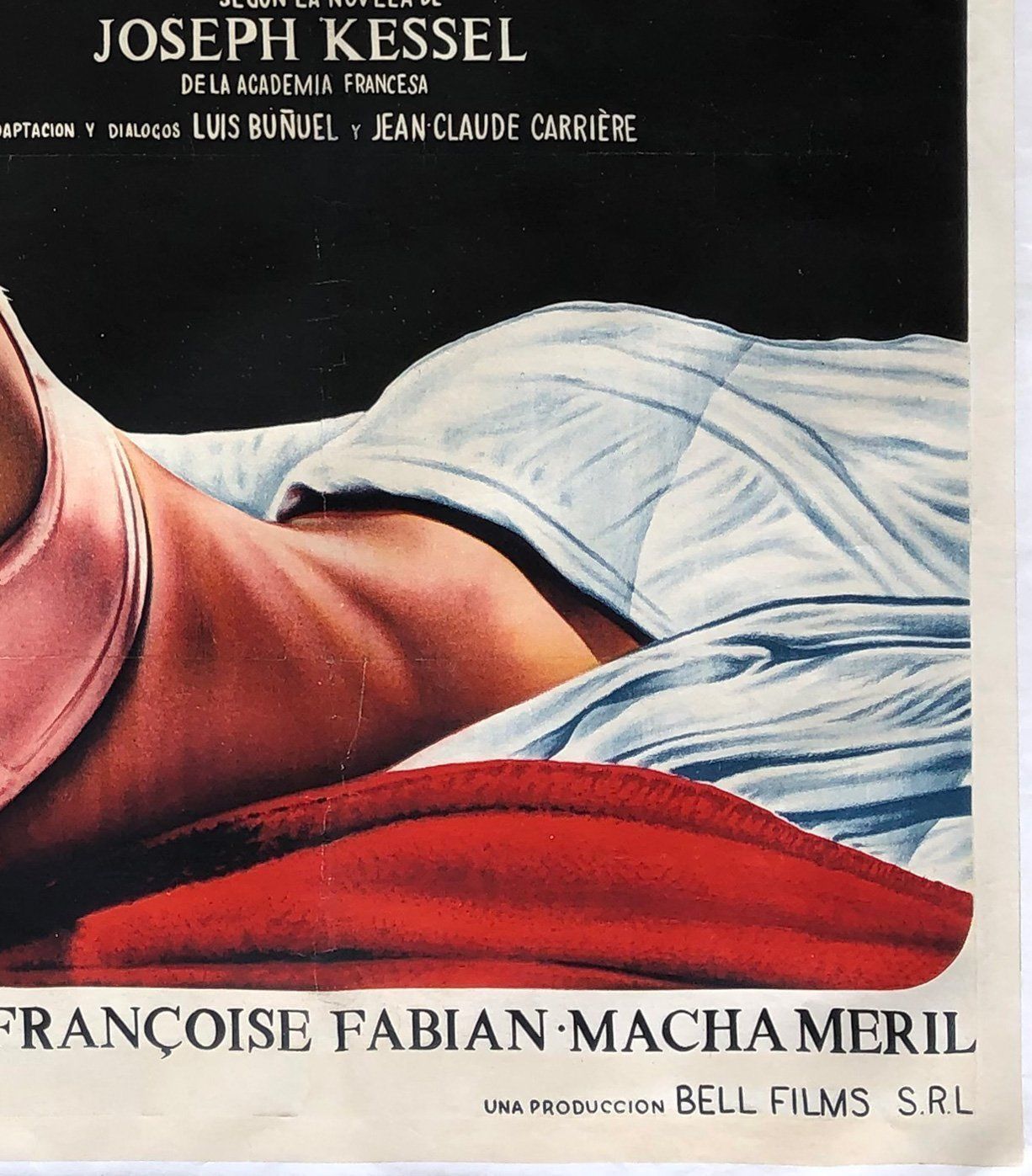 Belle De Jour 1967 Argentinian 2 Sheet Film Poster, Bloise photo 2200.0