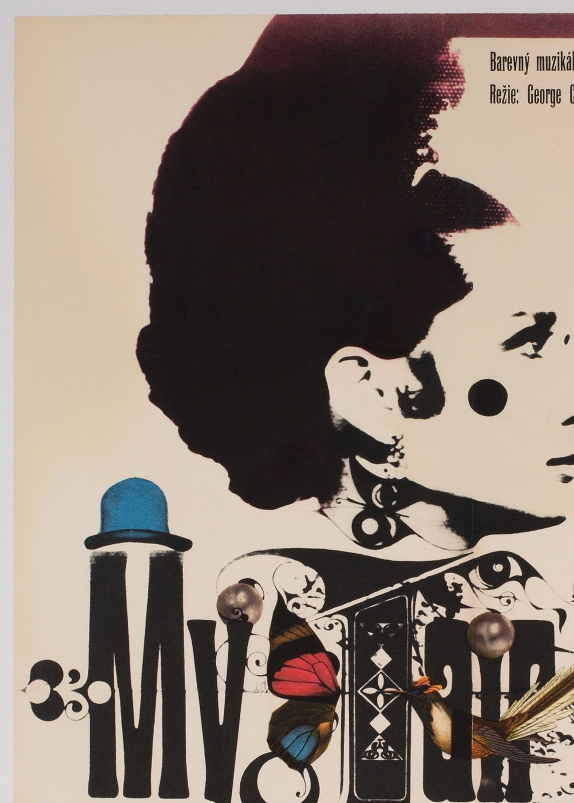 My Fair Lady 1967 Czech A1 Film Poster, Kaplan photo Art