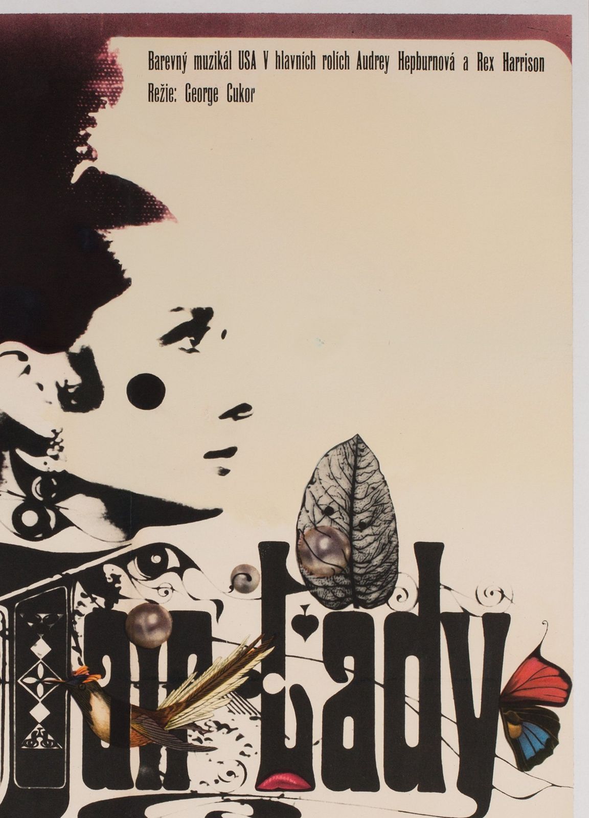 My Fair Lady 1967 Czech A1 Film Poster, Kaplan photo 1500.0