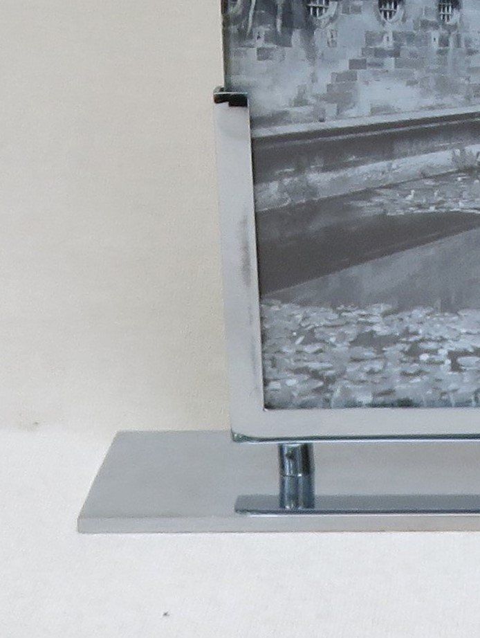photo furniture Art Deco French Chrome Picture Frame