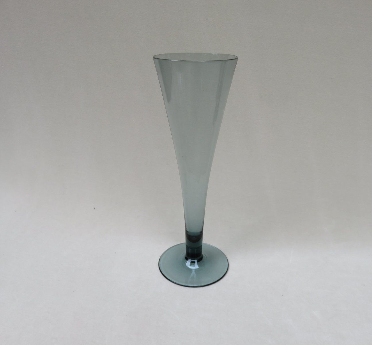 photo for sale Tourmaline Glass Vases By Wilhelm Wagenfeld For Wmf, 1950s, Set Of 6