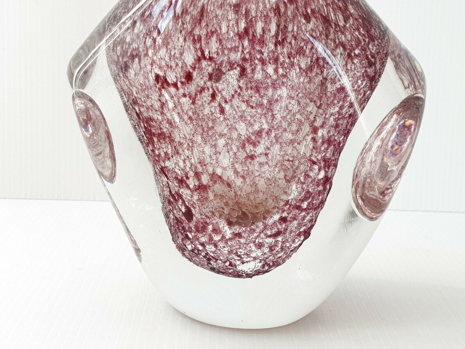 Prachtige Murano Glazen Vaas, Vintage Jaren 1960 photo for sale