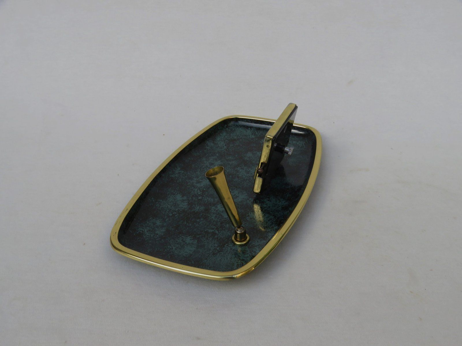 Art Deco Bauhaus Writing Tray With Perpetual Calendar And Pen Holder From Jakob Maul photo vinterior