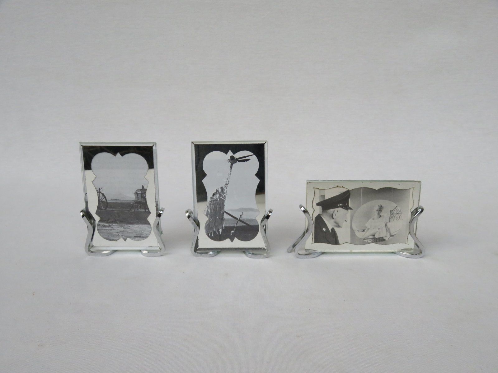 photo buy Art Deco Chrome Picture Frames, 1920s, Set Of 5