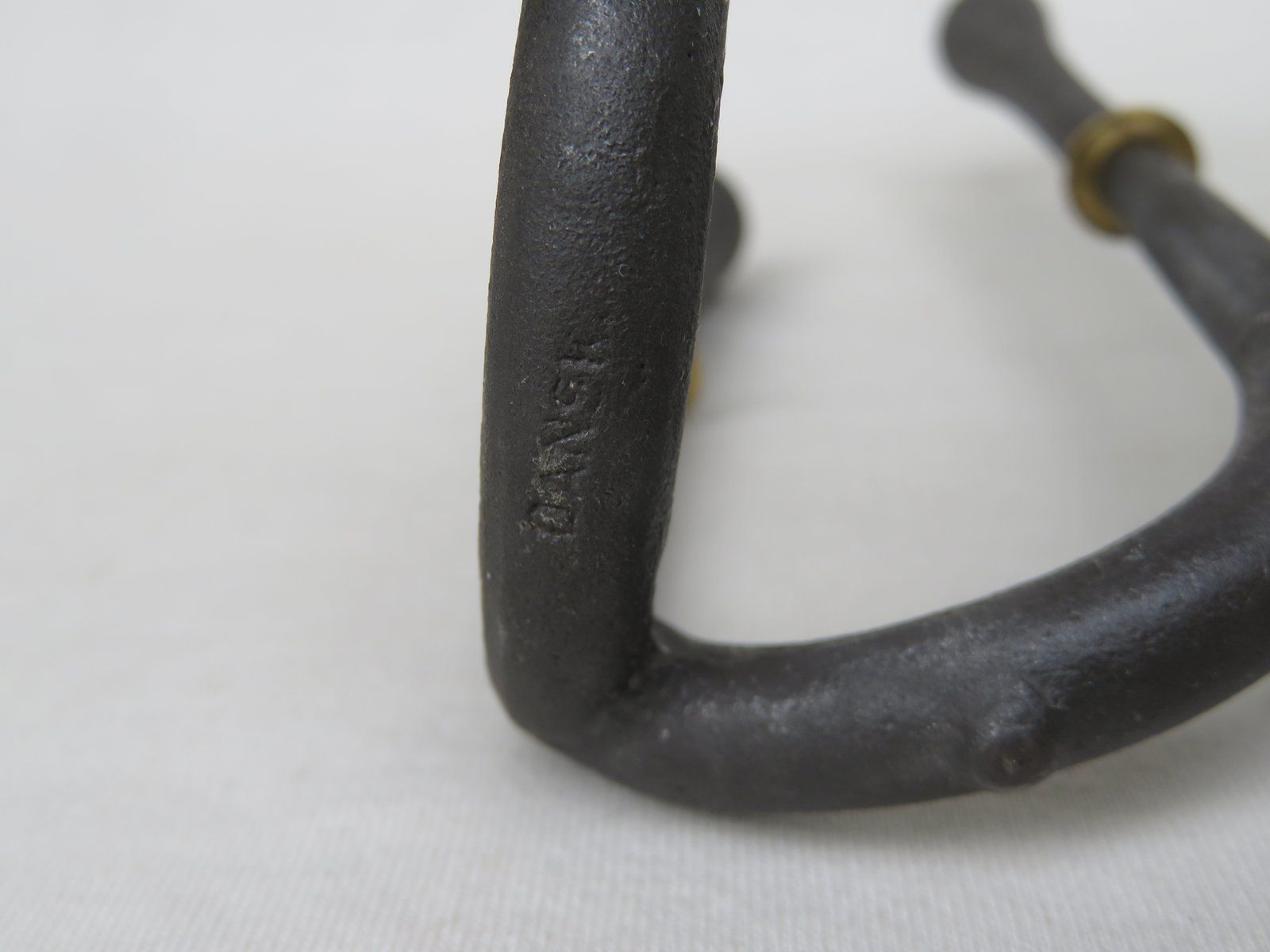 622.2 Cast Iron And Brass Candleholders By Jens Quistgaard For Dansk Designs, 1960s, Set Of 2 photo