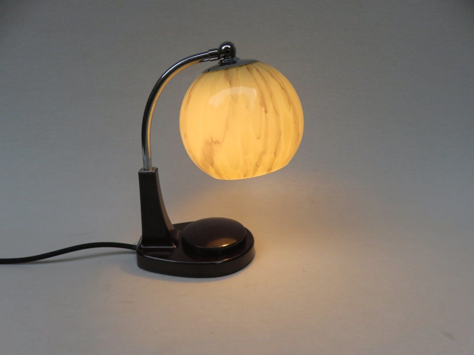 photo furniture Bauhaus Bakelite Table Lamps By Marianne Brandt For Gmf, 1920s, Set Of 2