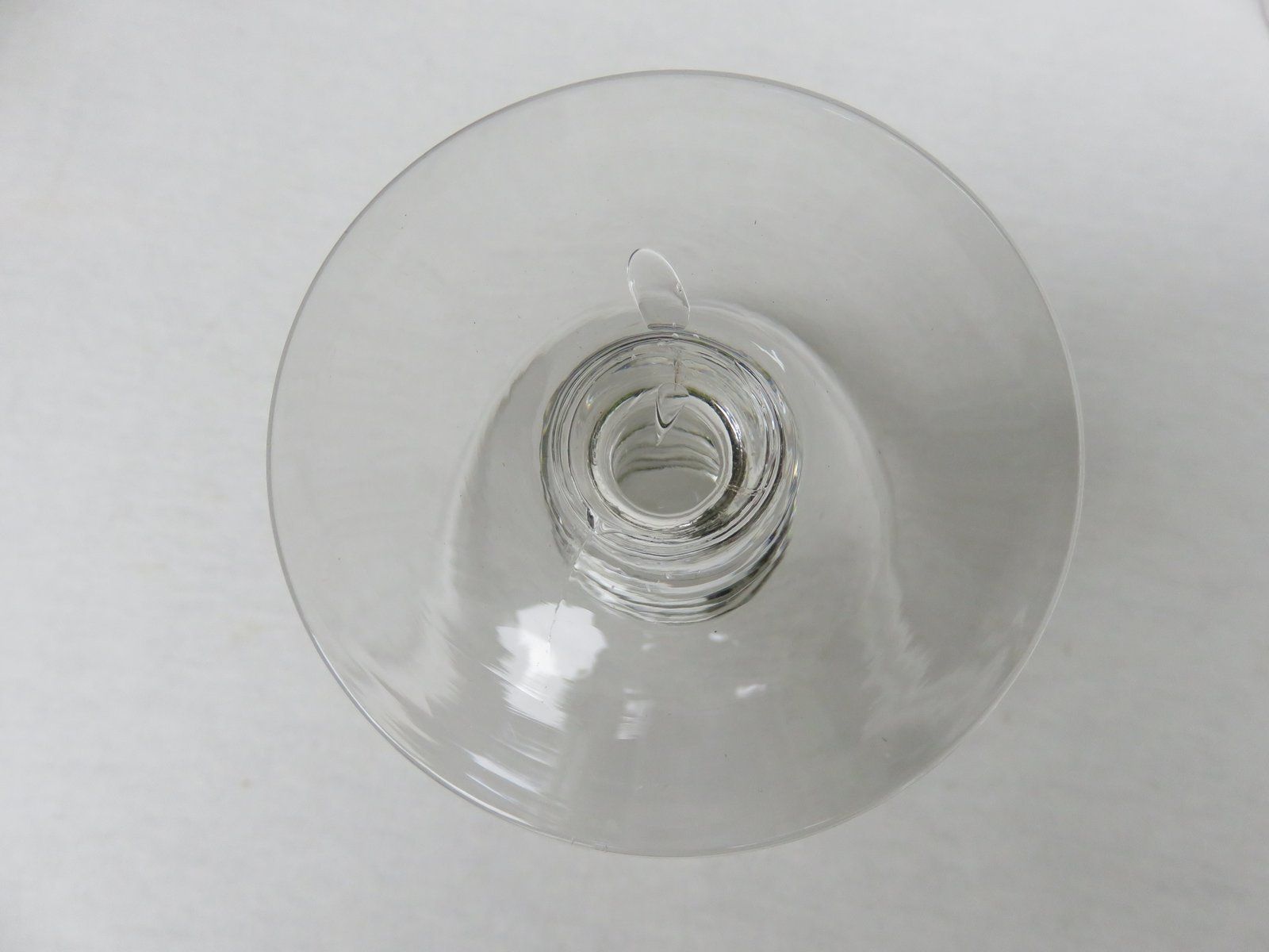 photo vintage Antique French Champagne Glasses, Set Of 12