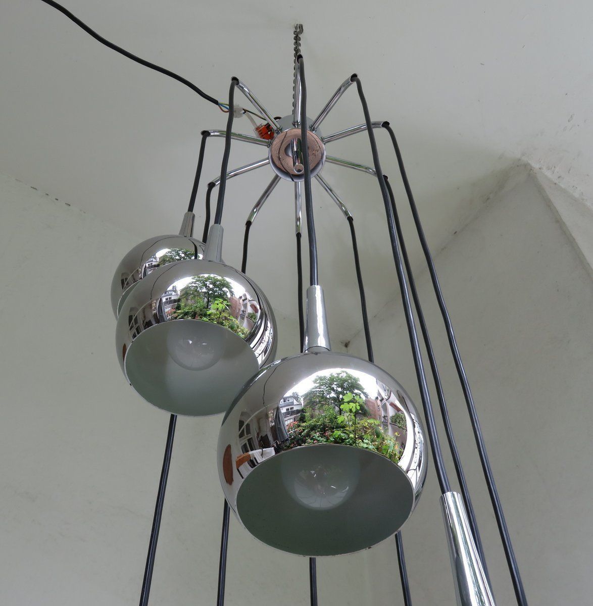 Swedish Cascade Chandelier Att. To Hans Agne Jakobsson For Markaryd, 1970s photo 4114.85