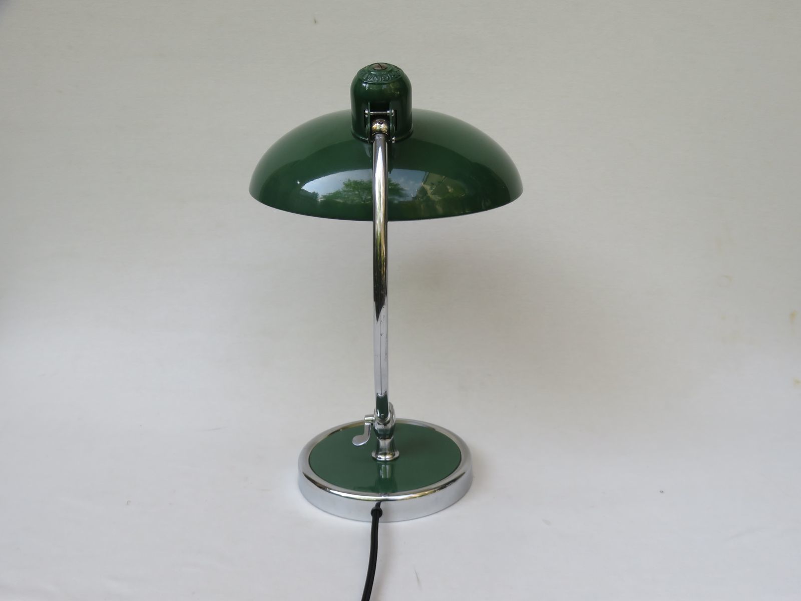 Green President Desk Lamps By Christian Dell For Kaiser Idell, 1930s, Set Of 2 photo 6565.4
