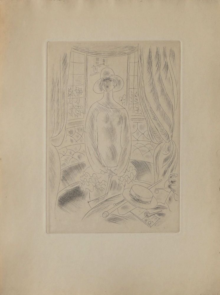 Chas Laborde Engraving Illustration For Juliette In The Land Of Men By Giraudoux 17