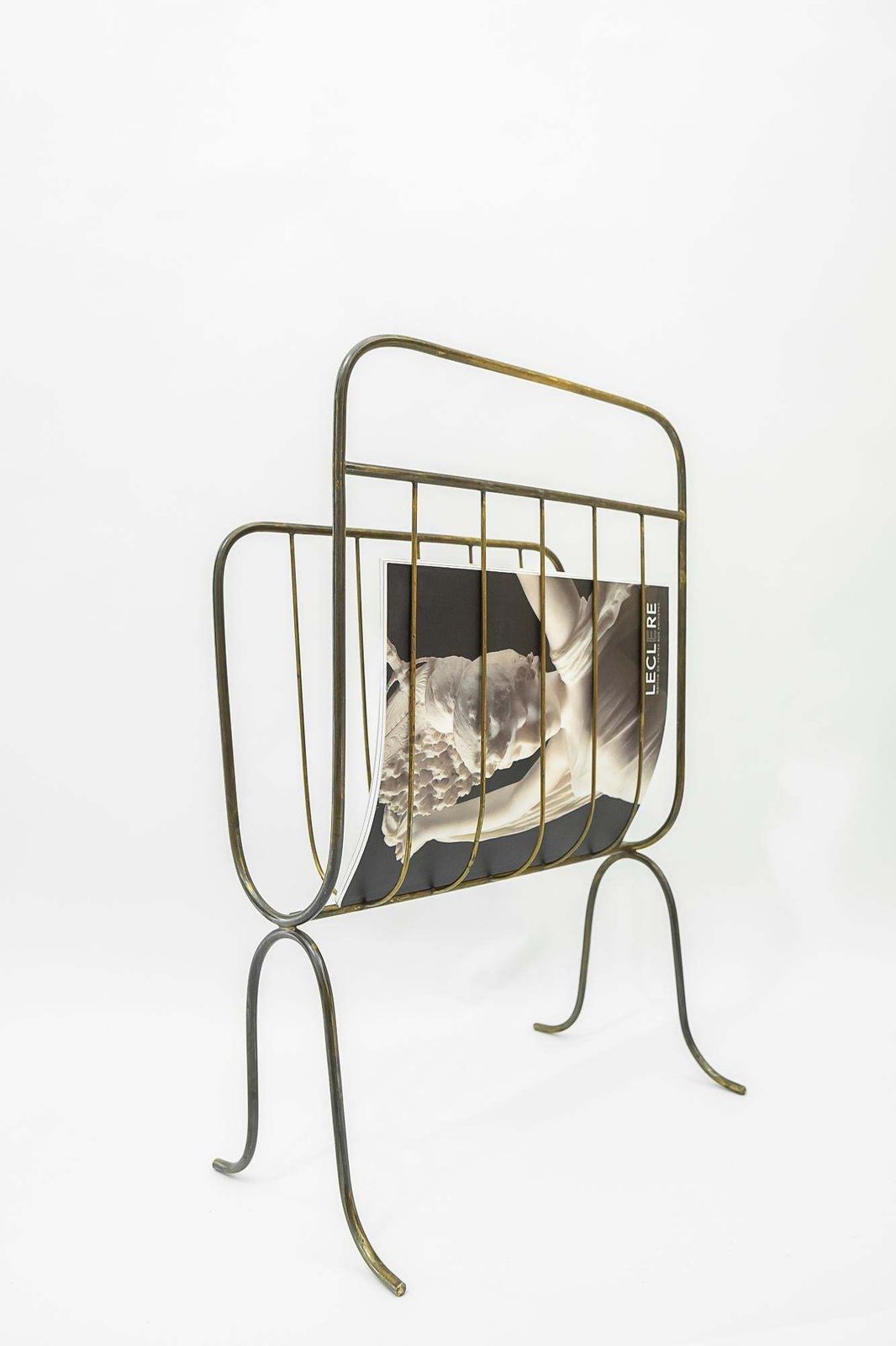 Magazine Rack Vienna Around 1950s photo vintage
