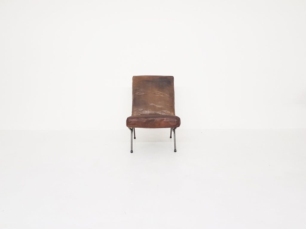 Koene Oberman For Gelderland Leather Lounge Chair, The Netherlands 1954 photo for sale