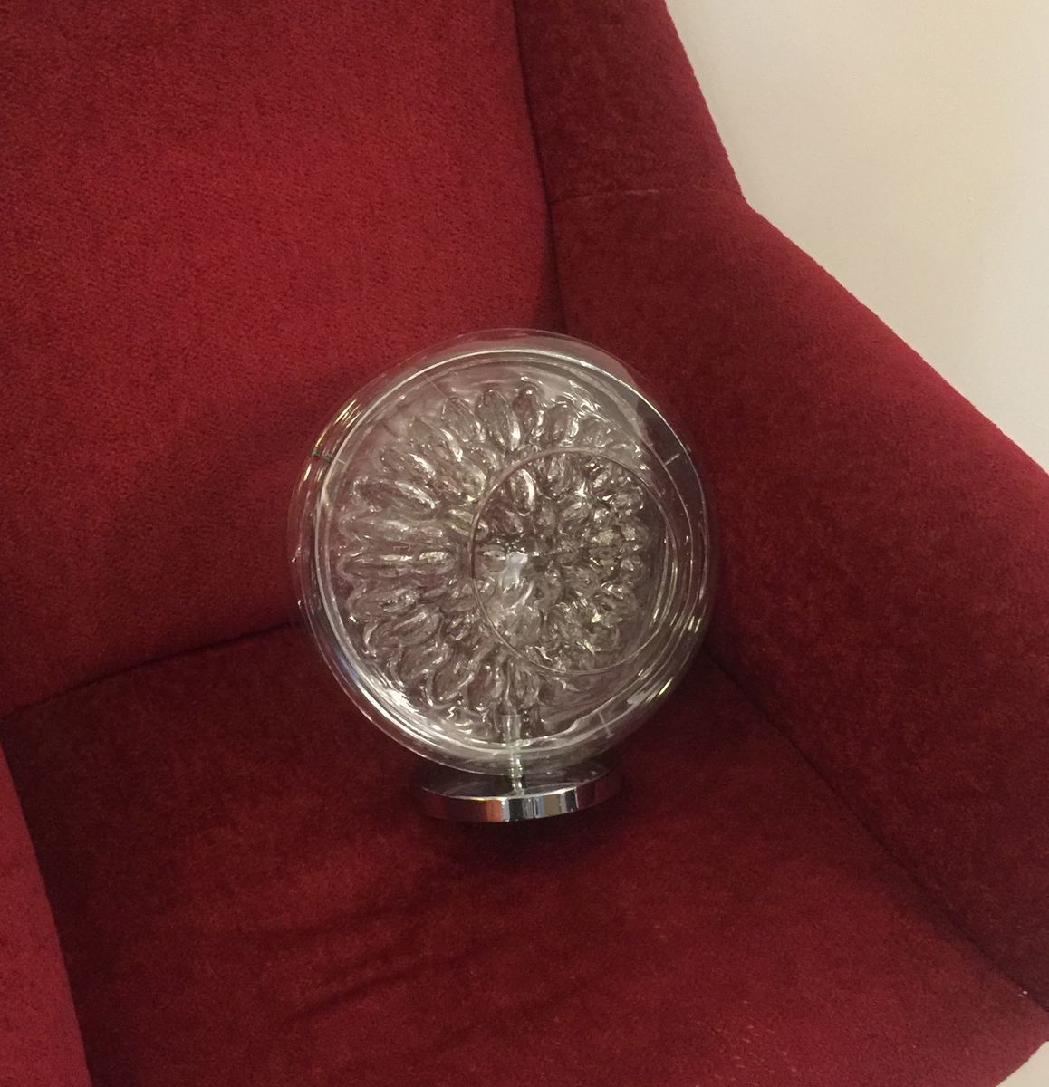 Sculptural Italian Volcano Glass Sconces By Toni Zuccheri, Set Of 2 photo vinterior
