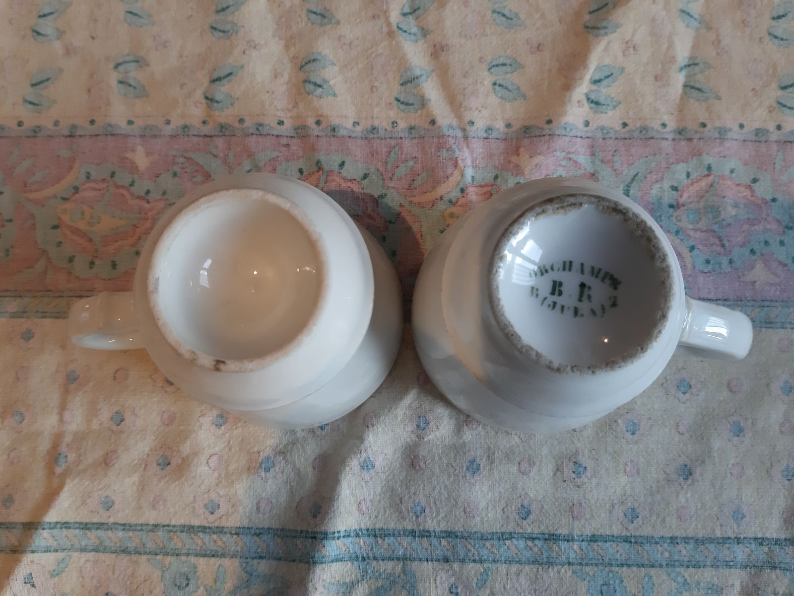 Pair Of Brulot Orchamps Jura Cups photo 81.84