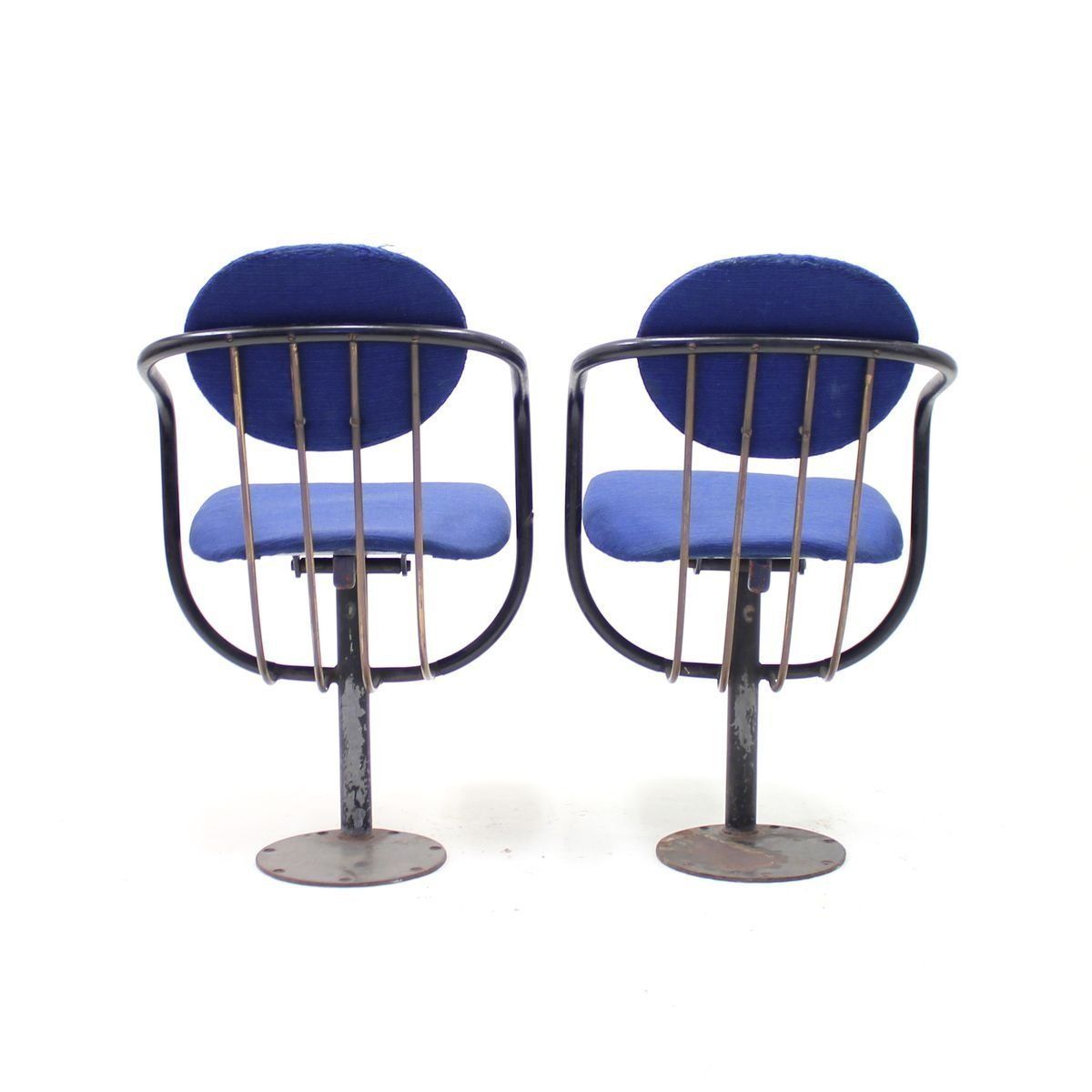 Folding Theatre Chairs By Poul Henningsen For Andreas Christensen, 1950s, Set Of 2 photo buy