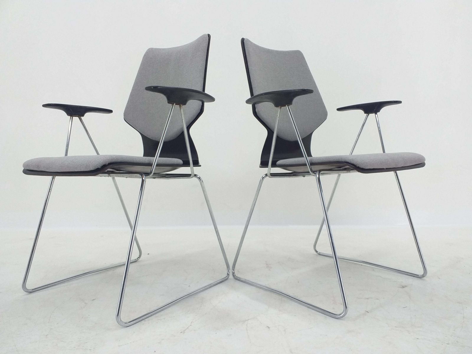 Set Of Two Armchairs Designed By Elmar Flötotto For Pagholz, 1970s