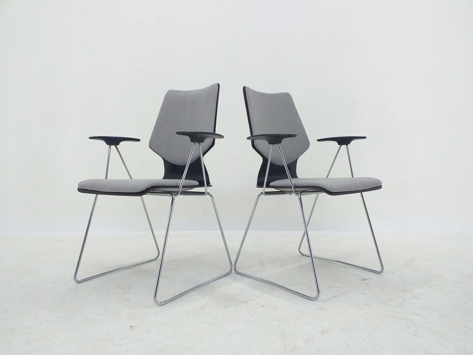 Set Of Two Armchairs Designed By Elmar Flötotto For Pagholz, 1970s photo furniture