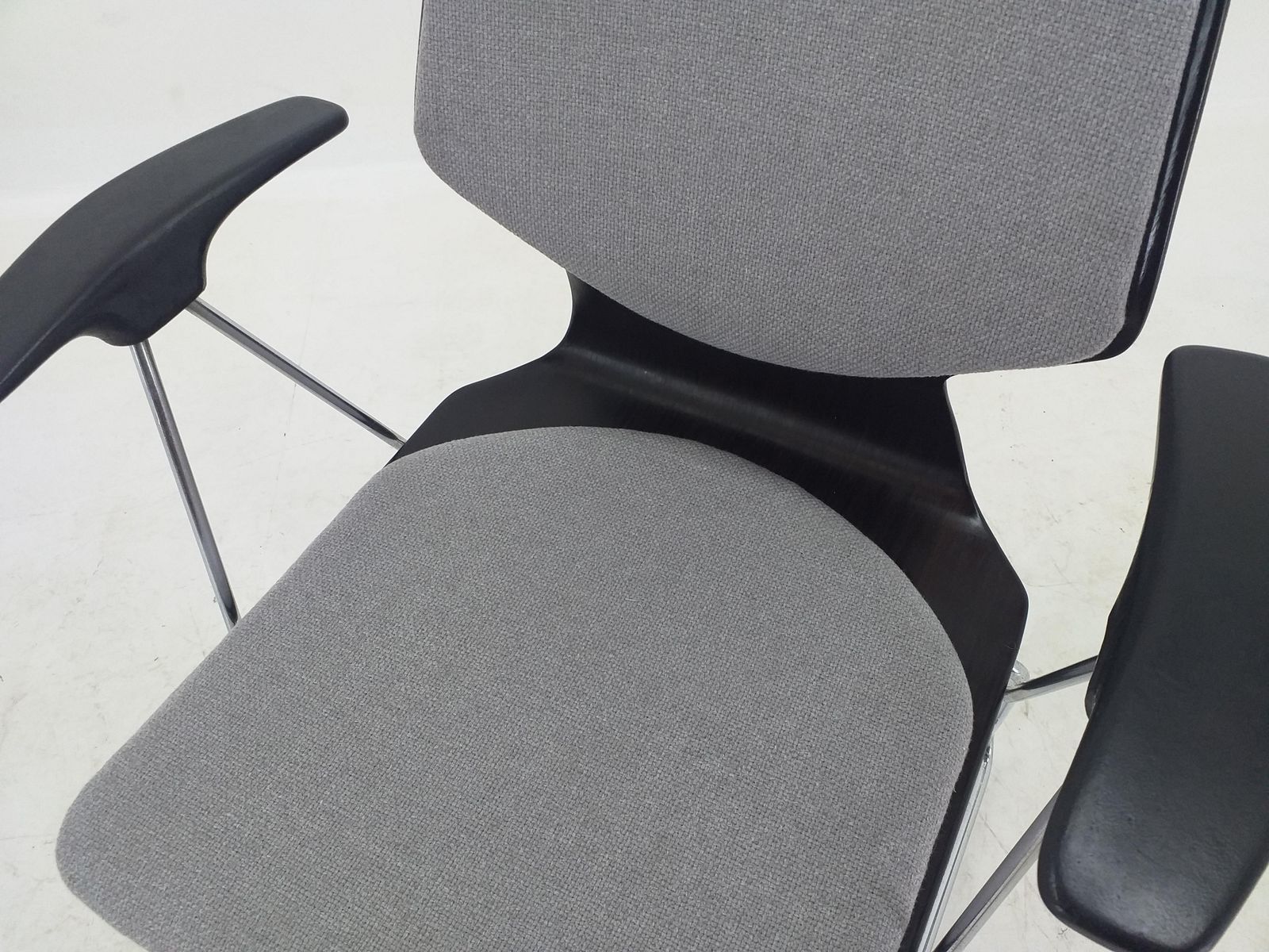 Furniture Set Of Two Armchairs Designed By Elmar Flötotto For Pagholz, 1970s photo