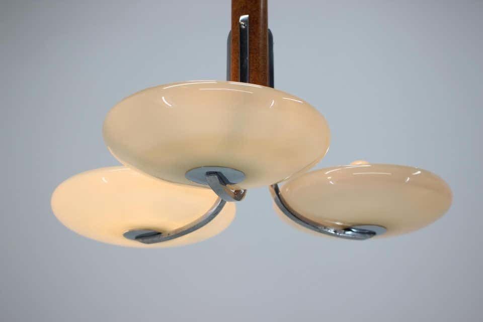 Rare Art Deco / Bauhaus Pendant By Jindrich Halabala For Up Zavody   1930s photo furniture