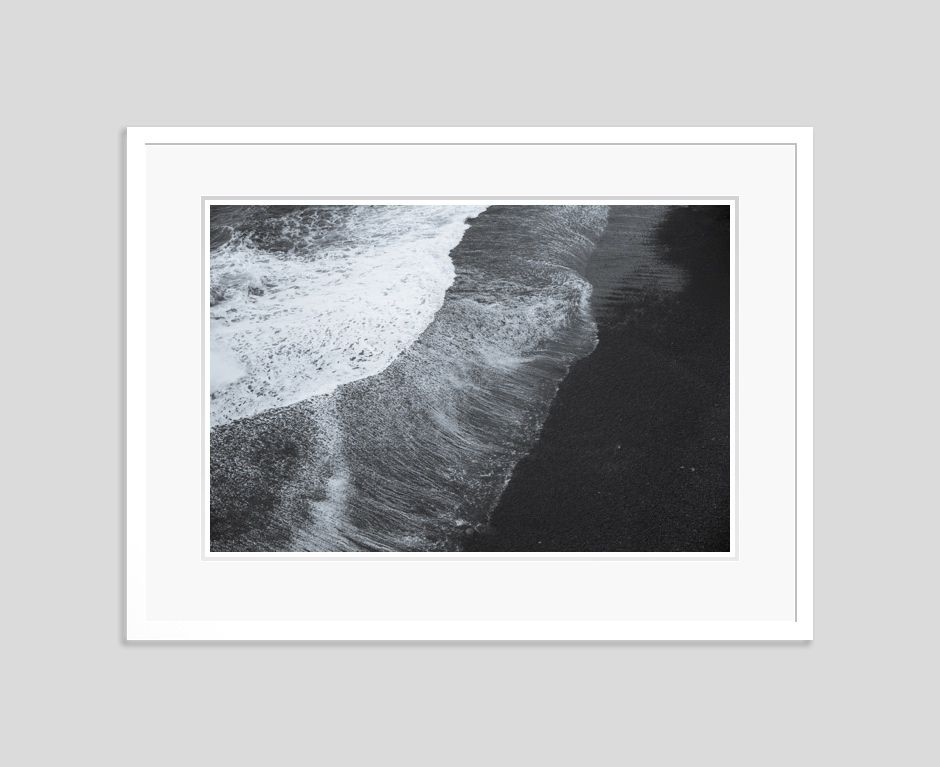'Black Tide' Tim Graham Signed Limited Edition Oversize Archival Pigment Print Framed In Black